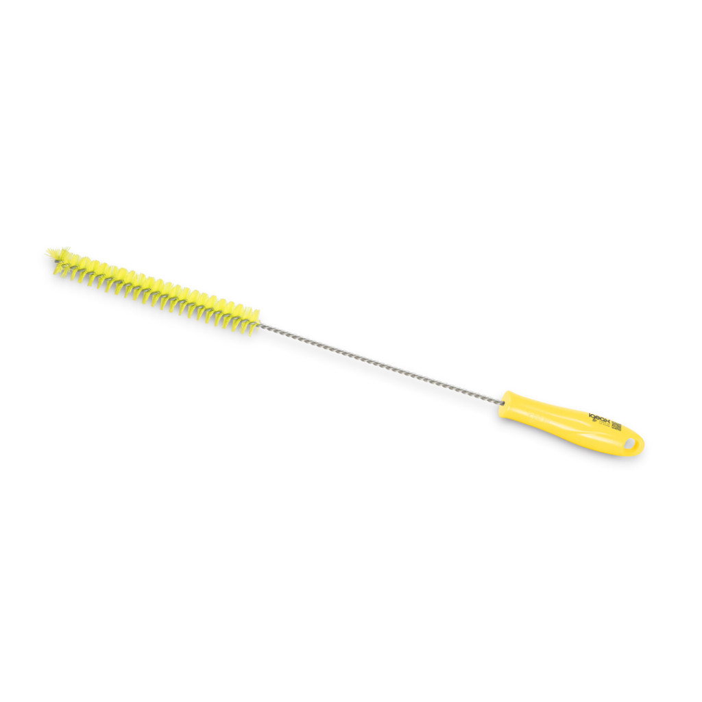 Igeax élelmiszeripari kémcső-, és üvegtisztító kefe, átmérő 20mm, hossz 50cm, sárga Igeax élelmiszeripari kémcső-, és üvegtisztító kefe, átmérő 20mm, hossz 50cm, sárga